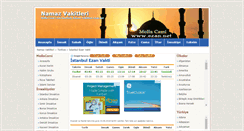 Desktop Screenshot of ezan.net